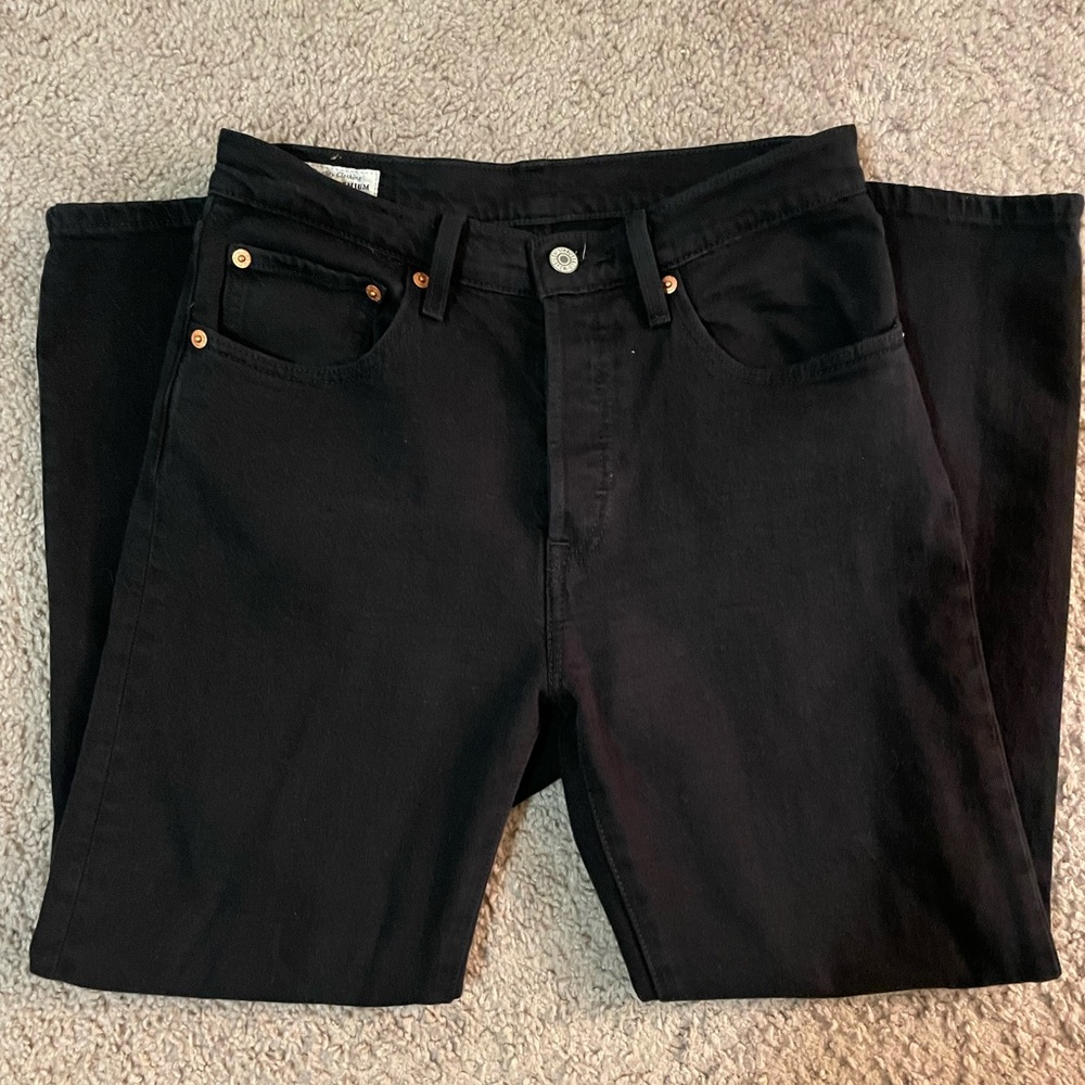 Levi’s 501’s Original Cropped Jeans.